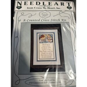 A Counted Cross Stitch Kit Night Prayer From Cross My Heart Inc
